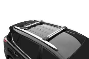 Багажная система LUX ХАНТЕР для Renault Duster 2015-2020 c рейлингами, 44729